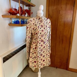 Vintage Favourbrook Embroidered Silk Jacket Y2K