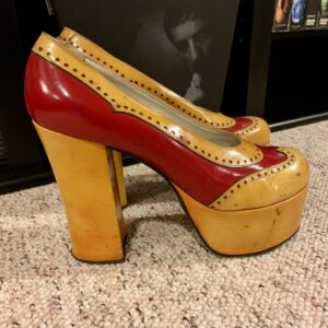 Greca Vintage Platform Disco Shoes 1970's