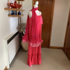 Lucie Ann Hot Pink Maxi Dress