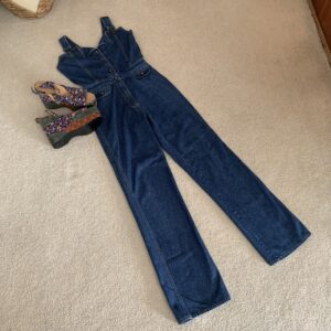 Frederick’s of Hollywood Denim Bibs Overalls