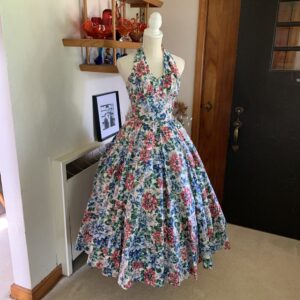 Stunning Karen Alexander Floral Cotton Dress