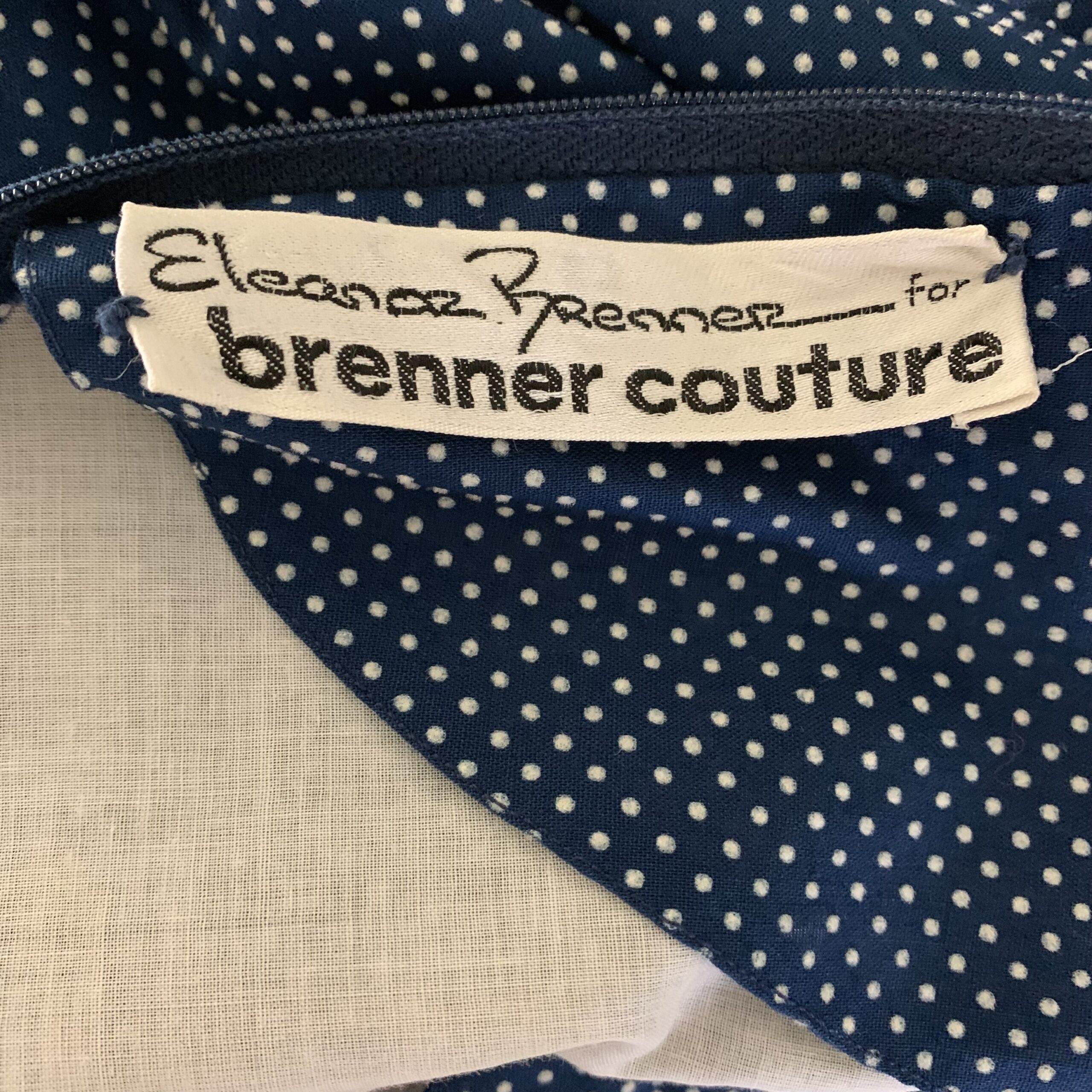 Vintage Eleanor Brenner Appliqué Maxi Dress 1970’s - Image 7