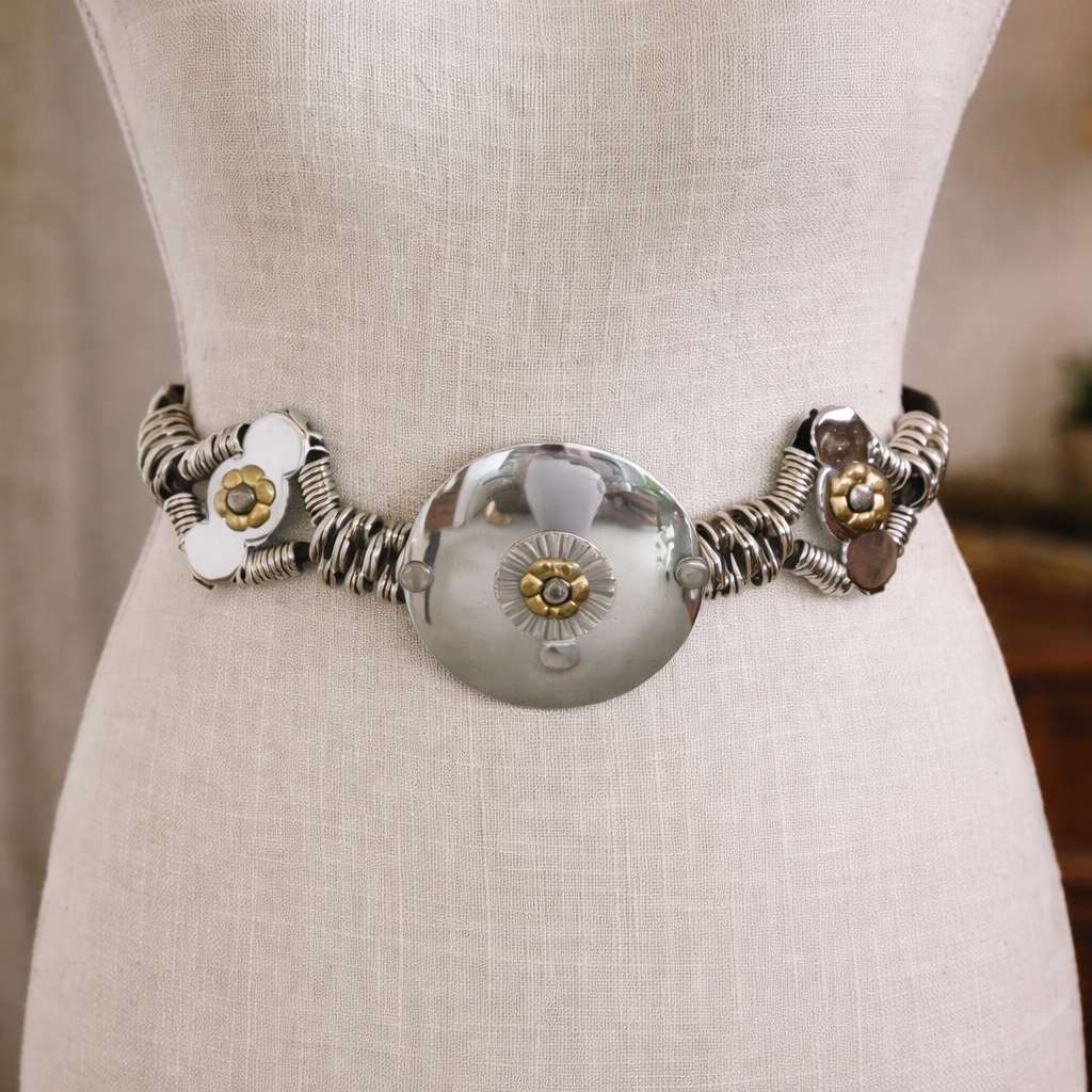 Vintage Metal Belts - Curated Archival Study - Image 3